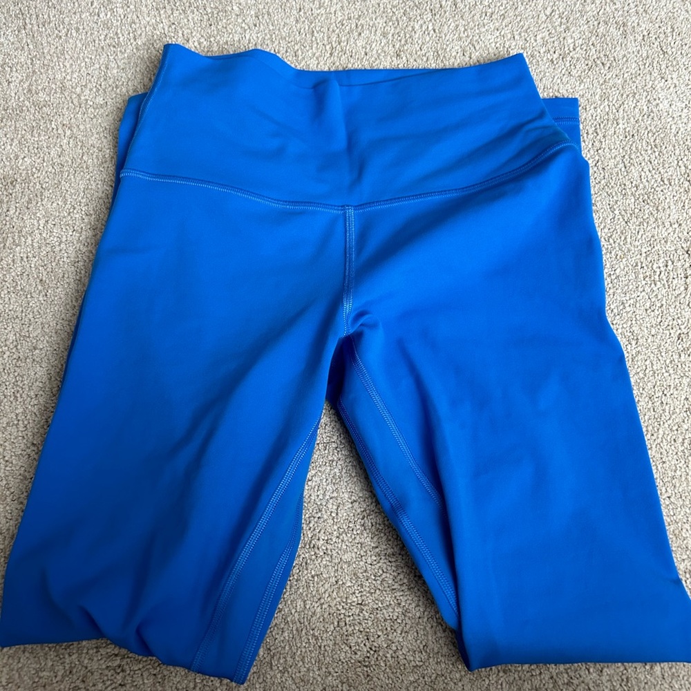 Blue align leggings lululemon